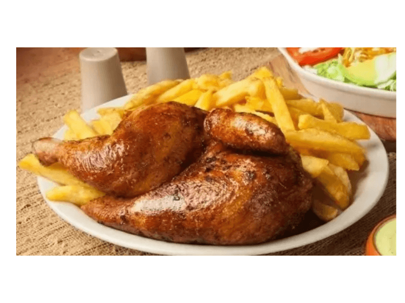 1/4 Pollo a la Brasa